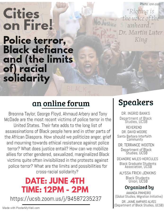 Cities on Fire!: Police Terror, Black Defiance (and the limits of) Racial Solidarity article image