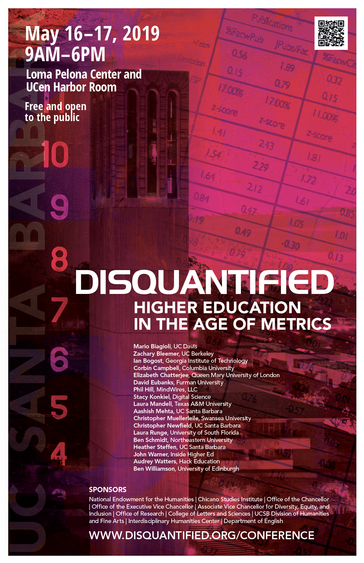 Disquantified Conference: Higher Education in the Age of Metrics Event Image