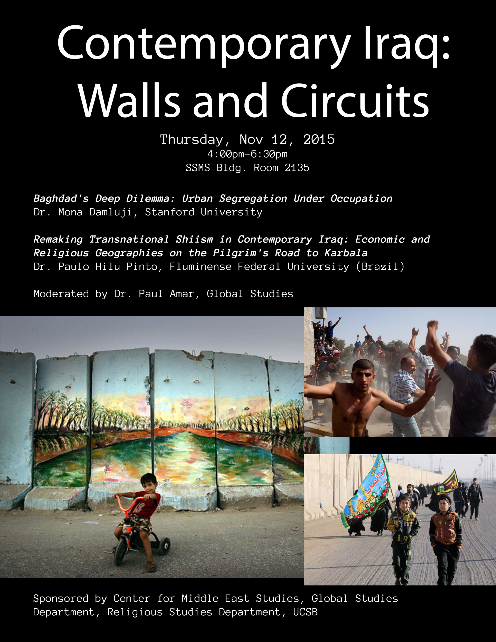 CONTEMPORARY IRAQ: WALLS AND CIRCUITS Event Image