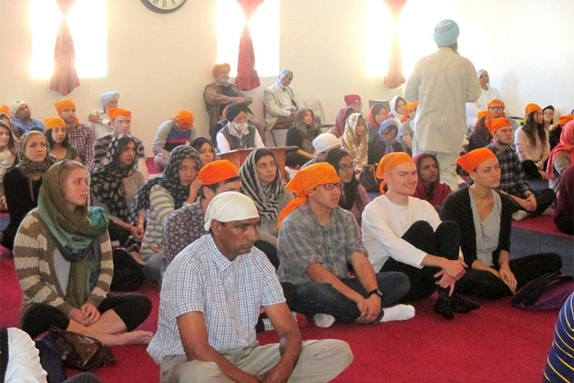 Global Diasporas Class Visits Sikh Temple in Ventura article image